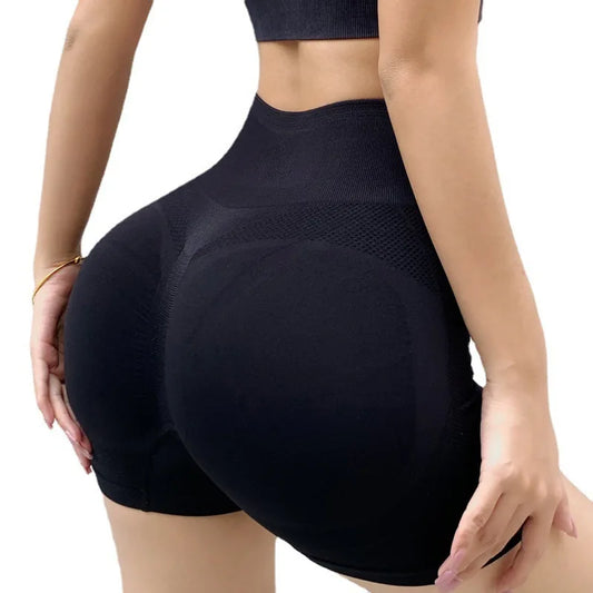 Peach Bliss Yoga Fitness Workout Shorts™